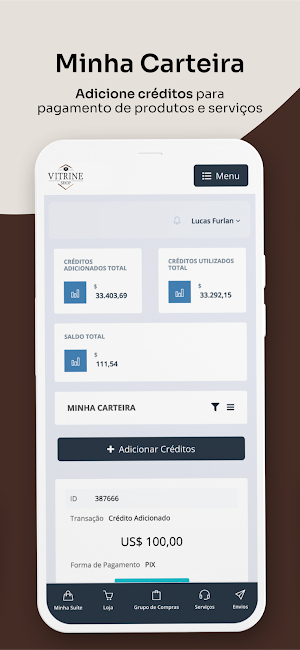 Vitrine Shop Screenshot 2