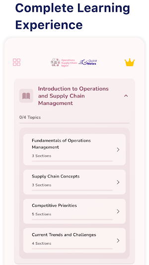 Operations Supply Chain Magmt Screenshot 0