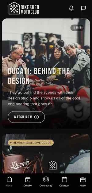 Bike Shed Moto Club Screenshot 0