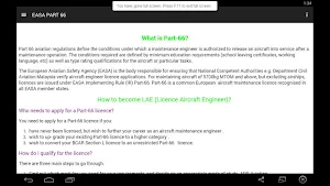 EASA PART 66 Screenshot 0