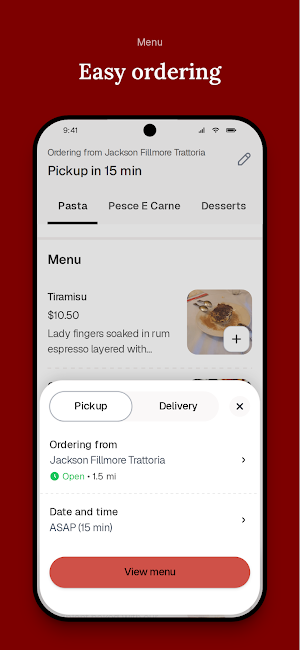 Jackson Fillmore Trattoria Screenshot 2