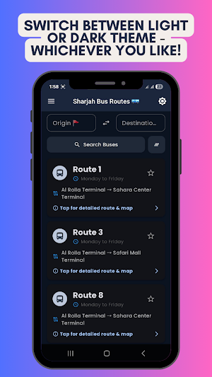 Sharjah Bus Routes (offline) Screenshot 3