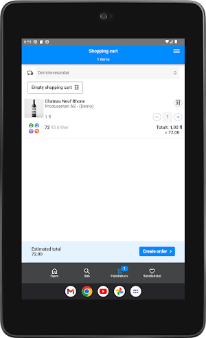 Millum Procurement Screenshot 3