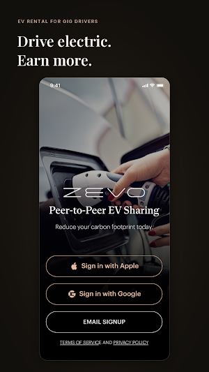 ZEVO - EV Car Sharing Screenshot 0