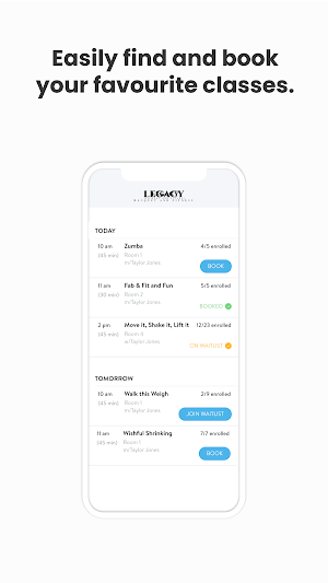 Legacy Racquet Fitness Club Screenshot 3
