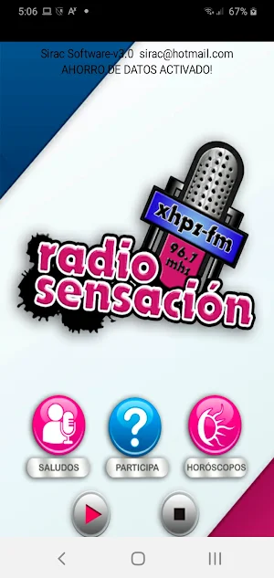 XHPZ 96.7 FM RADIO SENSACIÓN Screenshot 0