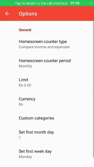 Your Budget Manager Screenshot 3