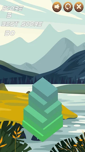 Square Tower Stack Screenshot 3