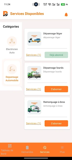 Dépannage DZ Service Screenshot 2