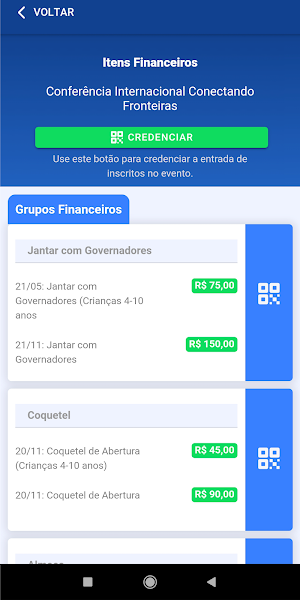 UnyClub Eventos Screenshot 2