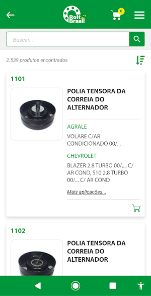 Rolt do Brasil - Catálogo Screenshot 2
