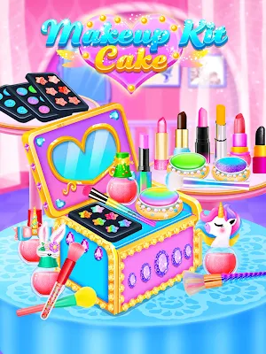 Makeup Kit Cake - Princess Desserts Screenshot 0