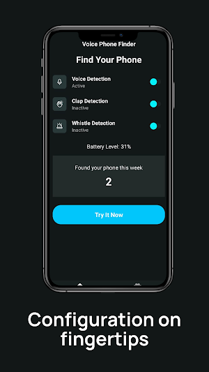 Find My Phone by Voice, Clap Screenshot 3