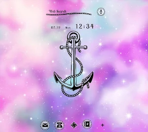 Galaxy Anchor Theme +HOME Screenshot 0