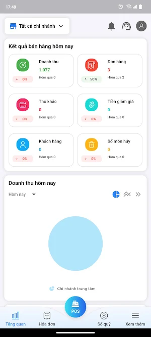 DBIZ FnB Screenshot 1