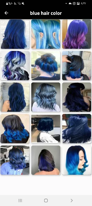 hair color _ hair dye Screenshot 0