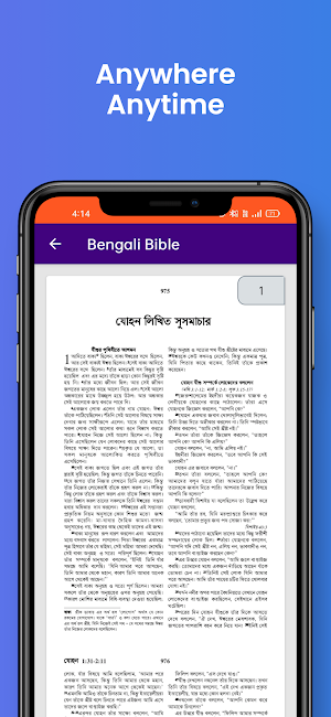 Bengali Bible Offline Screenshot 3