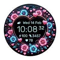 AZ287 Valentine's Watch Face