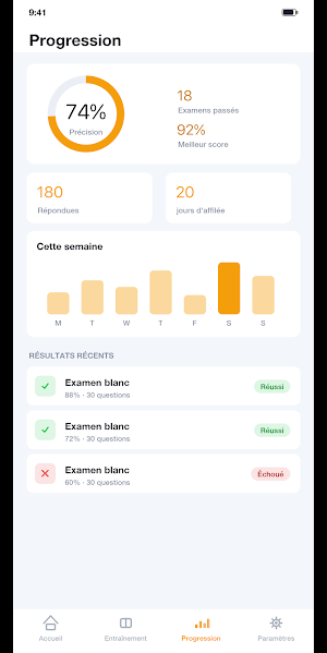 VTC Taxi Examen QCM 2026 Screenshot 3