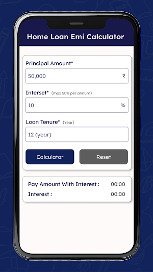LoanTool : EMI Loan Calculator Screenshot 3