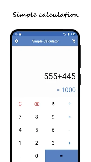 Simple Calculator Screenshot 0