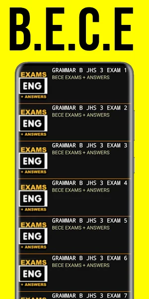 BECE English Past Questions Screenshot 0