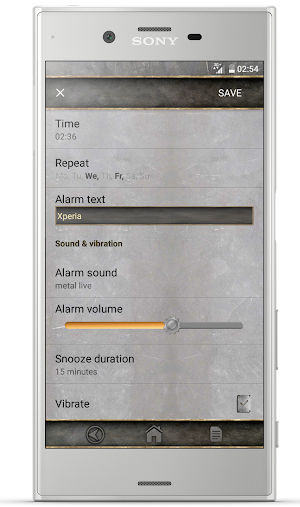 Trees of Gear  (metal live)| Xperia™ Theme + icons Screenshot 3