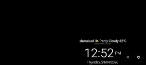 AOD Clock Screenshot 1