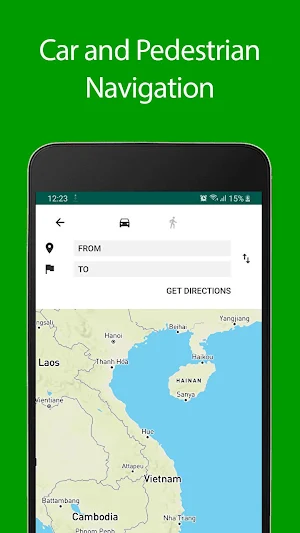 Vietnam Offline Map and Travel Guide Screenshot 1