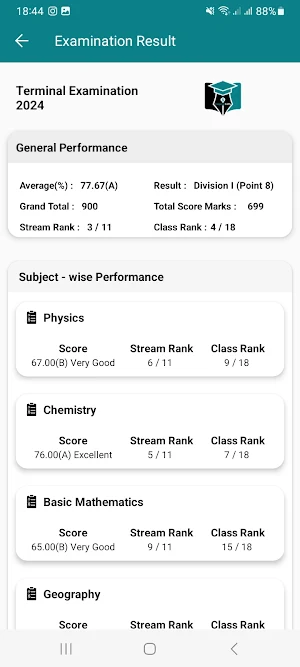 Inspire School Screenshot 2