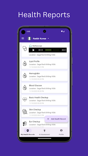 eHK Patient Screenshot 0