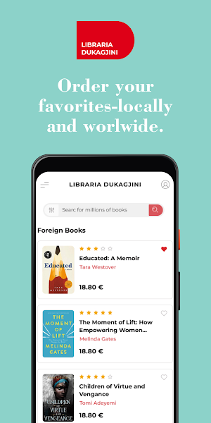 Dukagjini Bookstore Screenshot 1
