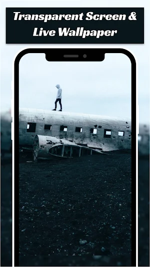 Transparent Live Wallpaper Screenshot 0