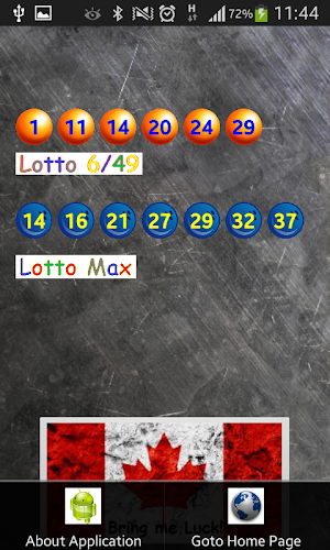 Numbers for Lotto 649 LottoMax Screenshot 1