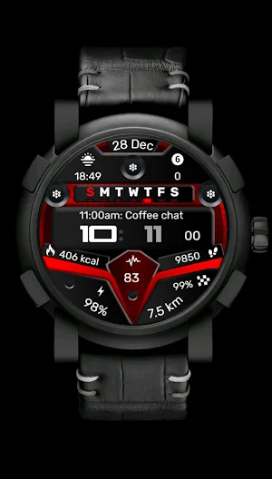 Digital Watch Face CRC088 Screenshot 0