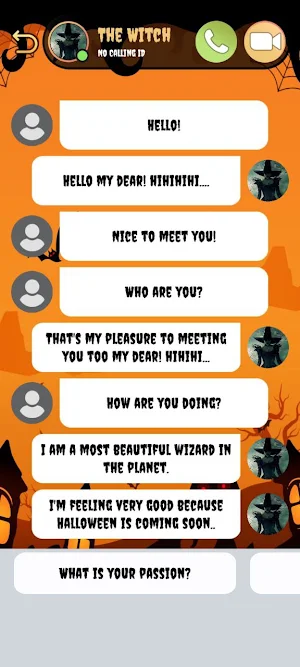 Halloween Prank Talk Fun Screenshot 3