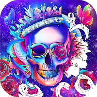Skull Color by number Offline