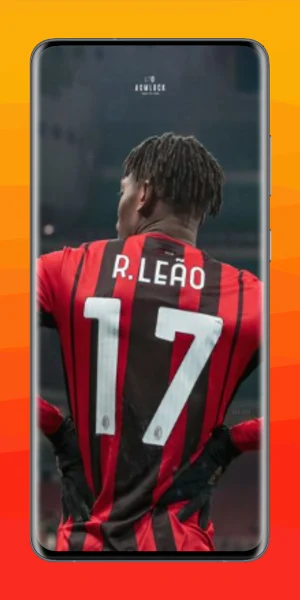 Rafael Leao 4K Wallpaper Screenshot 1
