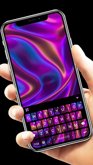 Laser Live 4K Keyboard Background Screenshot 1