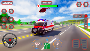 Ambulance Simulator Games 3D Screenshot 2