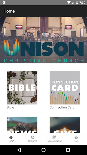 Unison Christian Church Screenshot 0