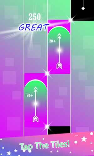 Fally Ipupa Piano Tiles Game Screenshot 1