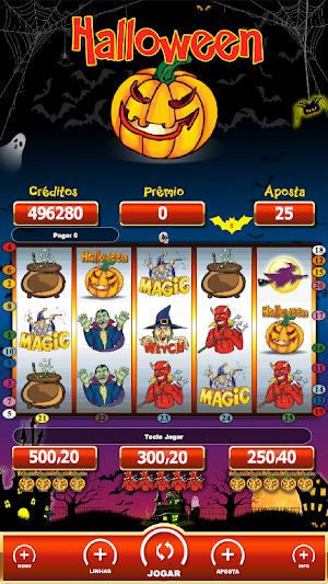 Halloween Caça Níquel Vertical Screenshot 0