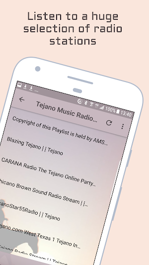 Tejano Music Radio Stations Screenshot 1