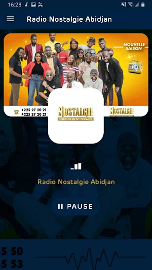 Radio Nostalgie Abidjan Screenshot 1