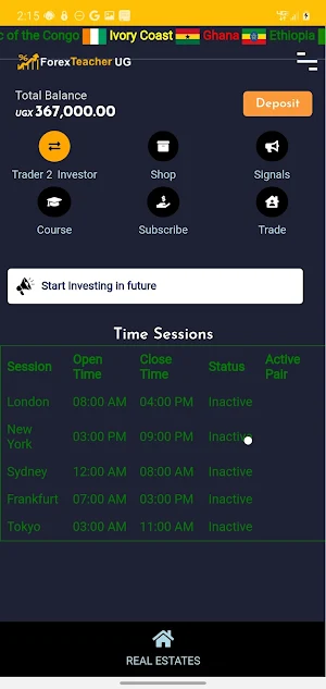 Forex Teacher UG Screenshot 0