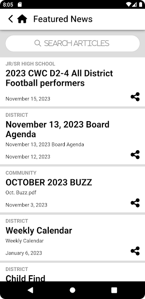 Wheeler Central Public Schools Screenshot 2