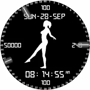 Animated Illusion Watch Face Screenshot 0