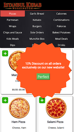 Istanbul Kebab Workington Screenshot 1