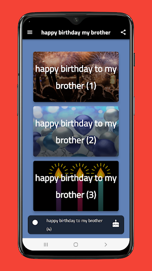 Happy birthday to my brother Screenshot 0